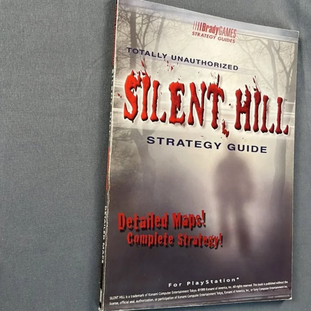Silent Hill PlayStation 1 Totally Unauthorized Strategy Guide Brady Games